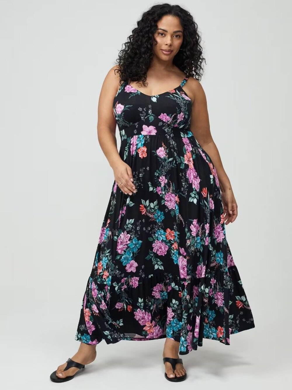 NWT Torrid Tiered Maxi Dress
